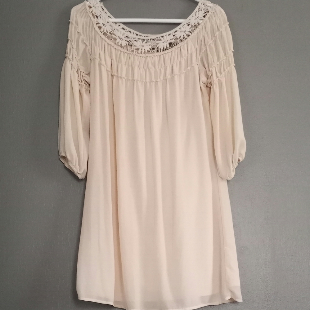 Three hearts dress